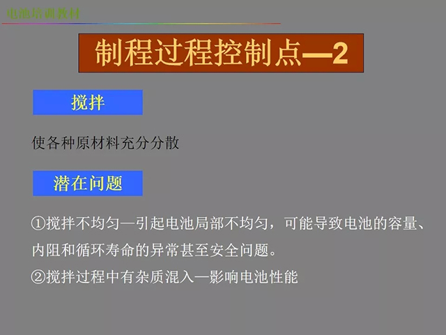 鋰電池廠家詳解：鋰電池生產工藝注意問題（圖）
