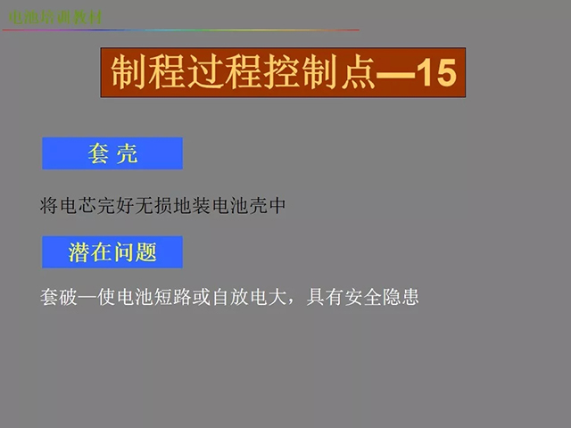 鋰電池廠家詳解：鋰電池生產工藝注意問題（圖）